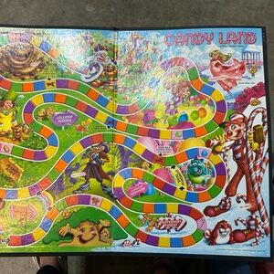 🍭Candy Land Replacement Game Board – Milton Bradley/Hasbro 1990s/2000s Edition